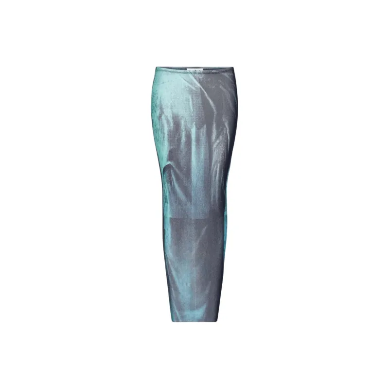 Jean Paul Gaultier Casual Long Skirts Women's Indigo-0