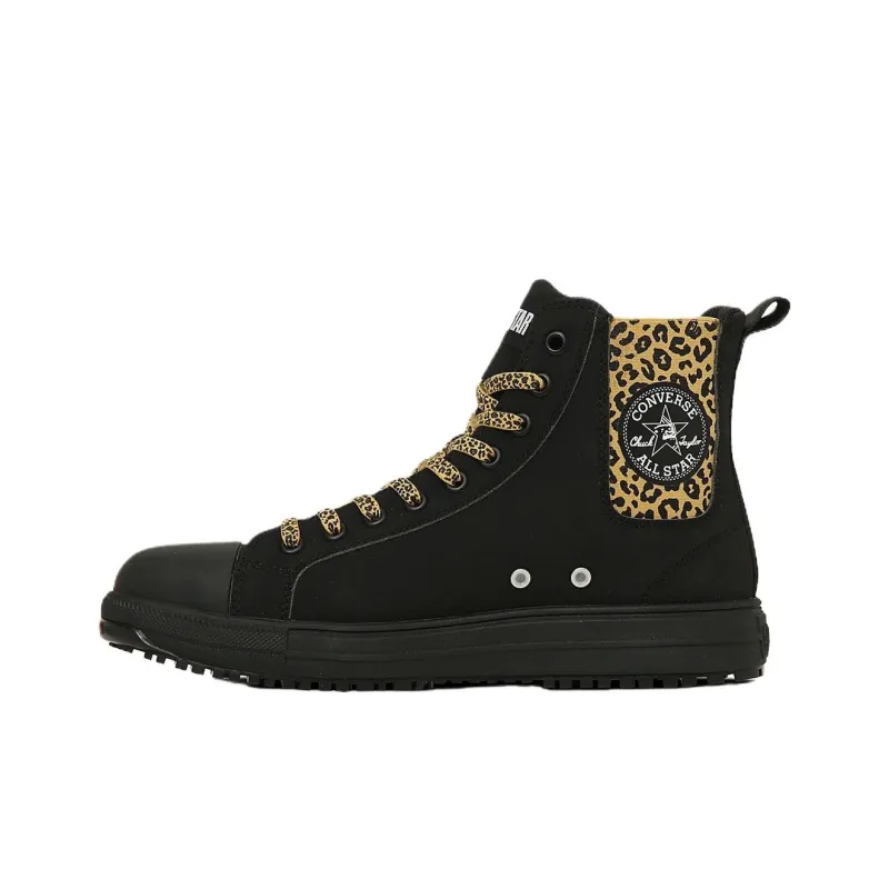 XLARGE x Converse All Star Anti Slip Wear Resistant High Top Canvas Shoes Unisex Black-2