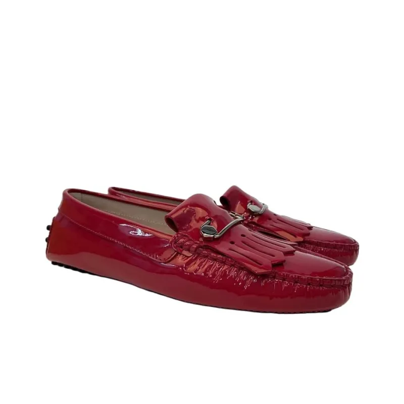 TOD'S Casual Single Shoes Women's Red-2