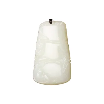WANYUHUN Hetian Jade Pendants White Jade Unisex