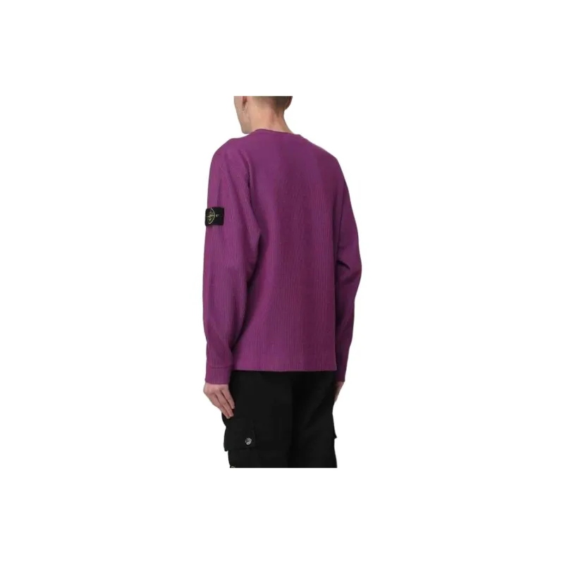 STONE ISLAND Sweaters Men Fuchsia-3