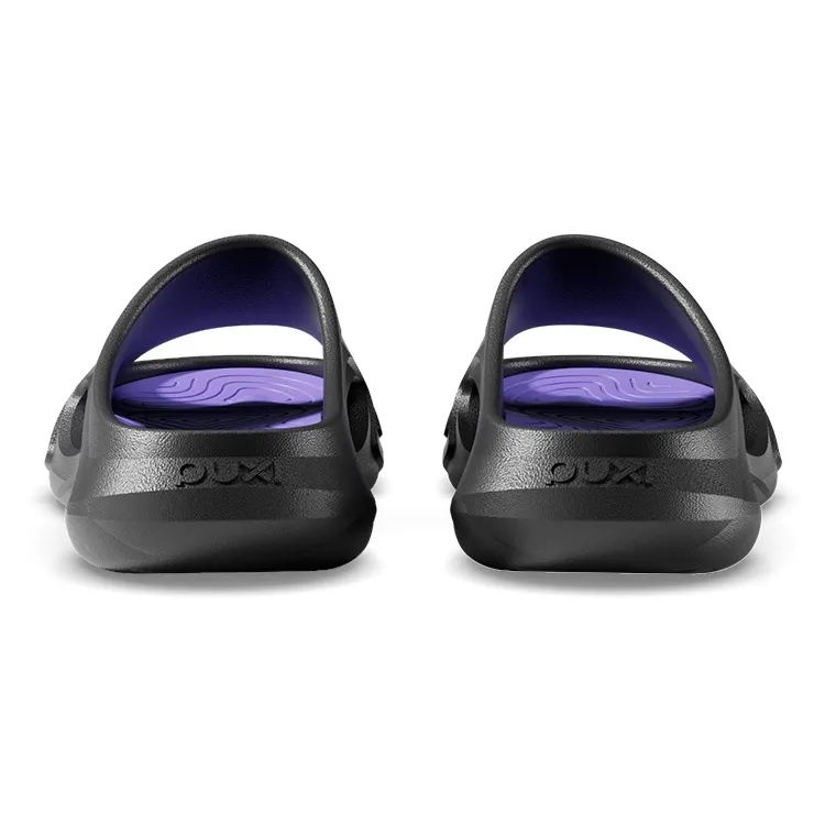 POSEE EVA Slide Slippers Unisex, White Black-19