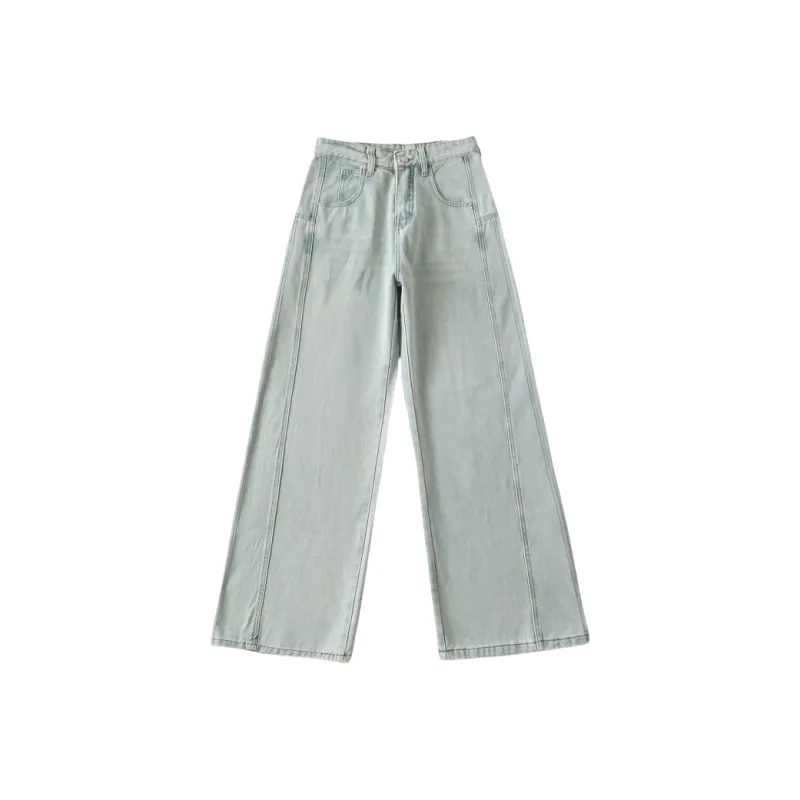 Bejirog Jeans Women's Light Blue-0
