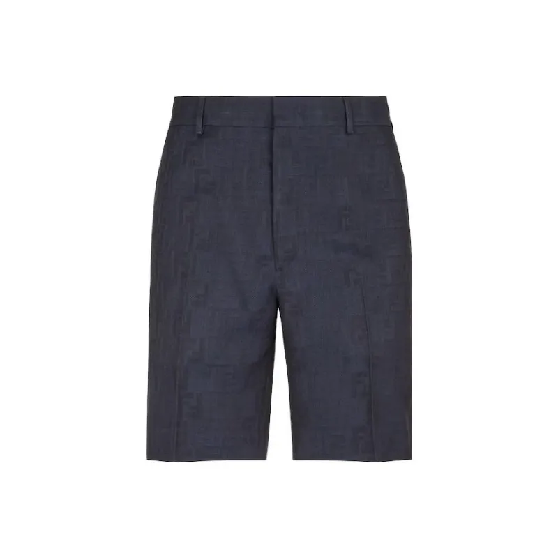 FENDI FW23 Casual Shorts Men's Blue-0