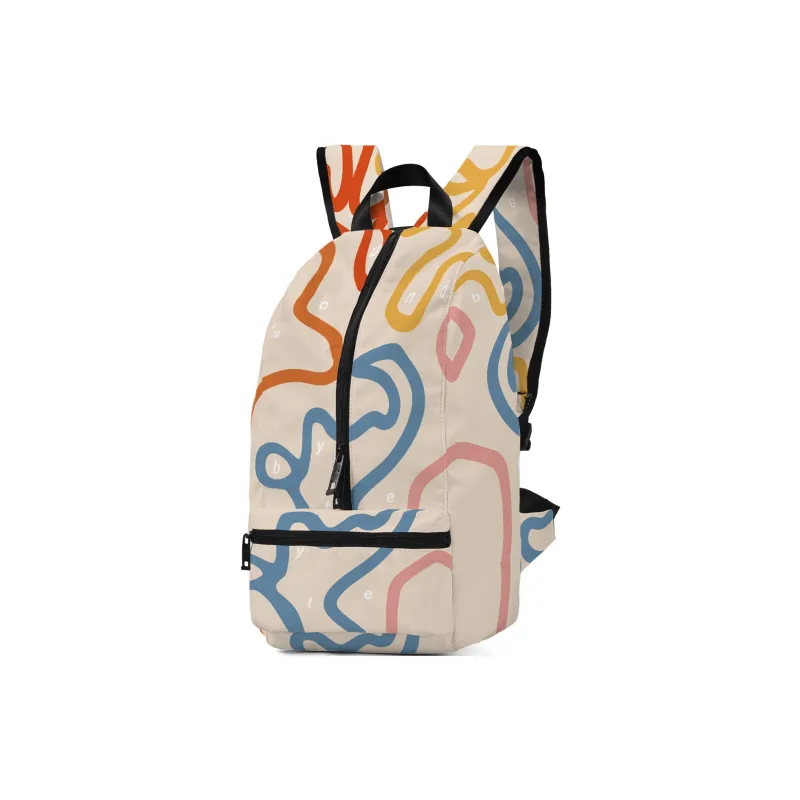 Soundbyte Polyester Backpack Unisex Multicolor-1