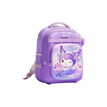 Hello Kitty Artificial Leather Student Bag Kids' Purple/Pink/Blue