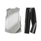 Gray+Black Pants