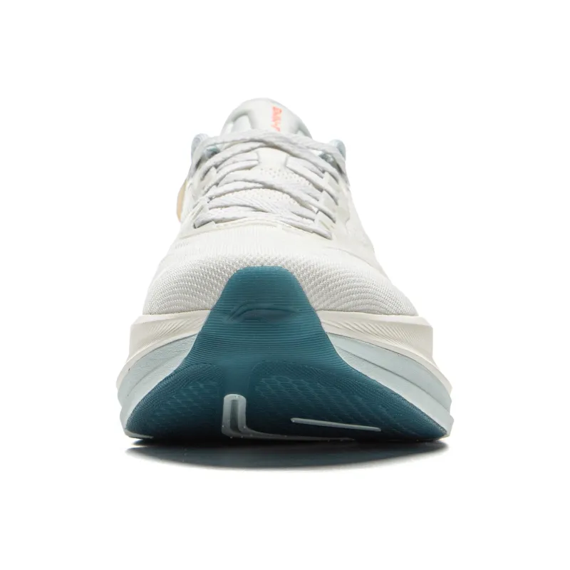 LiNing Yueying 5 Pro Shock Absorbers Rebound Low Top Sprint Running Shoes Women's Ivory-4