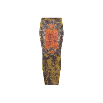 Jean Paul Gaultier Casual Long Skirts Women's Orange