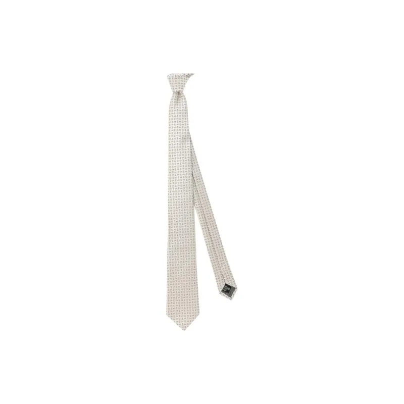 EMPORIO ARMANI Silk Ties Men's Beige-1