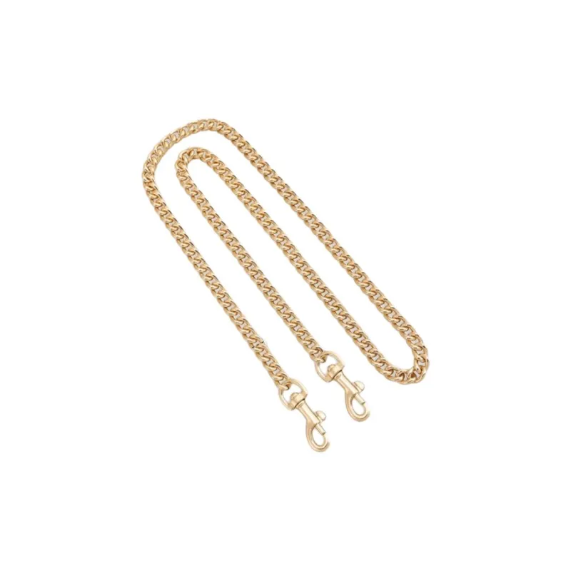 Luxury Care Artisan Workshop Alloy Metal Bag Strap Women's Gold-2