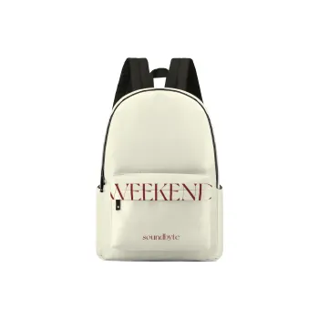 ONRF Polyester Backpack Regular Unisex Beige Yellow