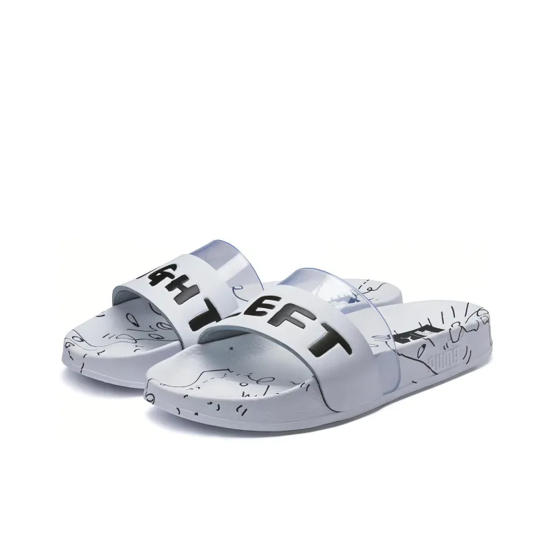 PUMA Shantell Martin X Leadcat Slide 'White Black'-2