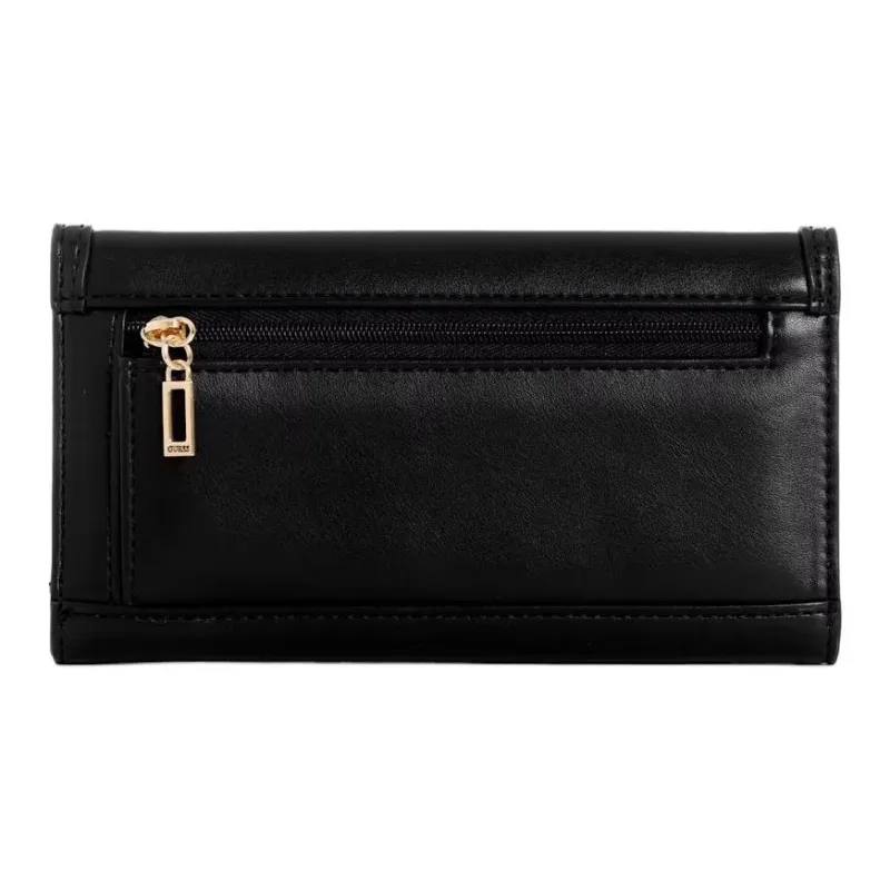 GUESS Artificial Leather Clutch Unisex Black-1
