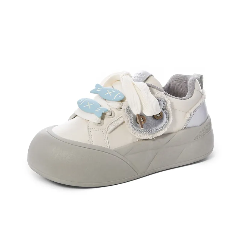 Lovely You Lightweight Anti-Slip Low-Top Skateboard Shoes Women's-31