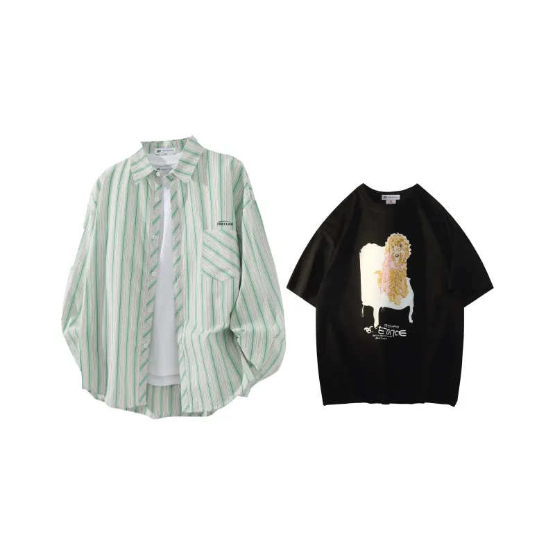 Tre Club Shirt Matching Set Unisex-4