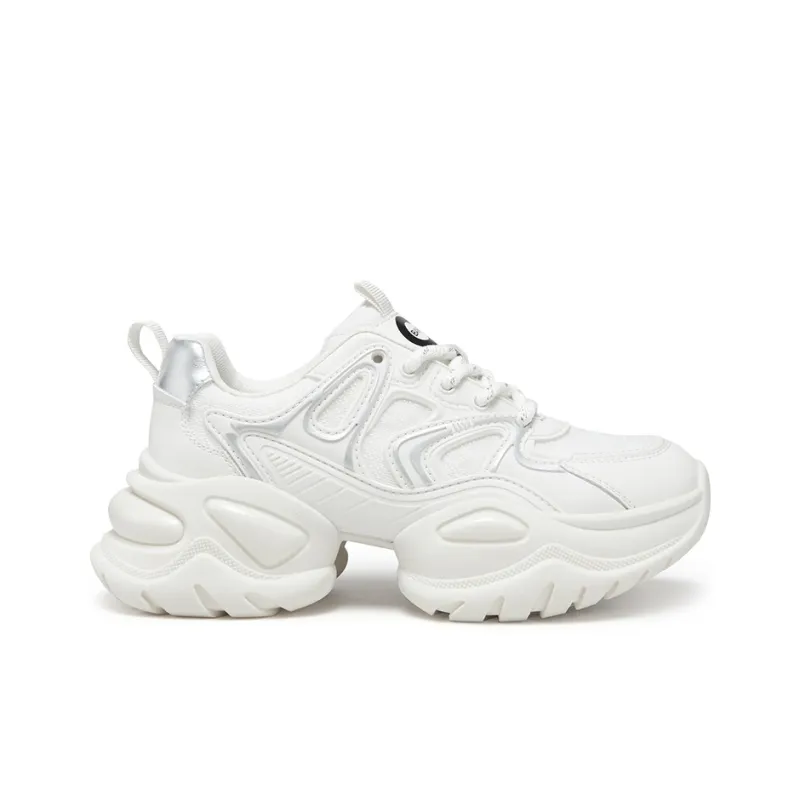 C°BANNER Height Increasing Wear-Resistant Breathable Slip-Resistant Low-Top Chunky Sneakers Women's-11