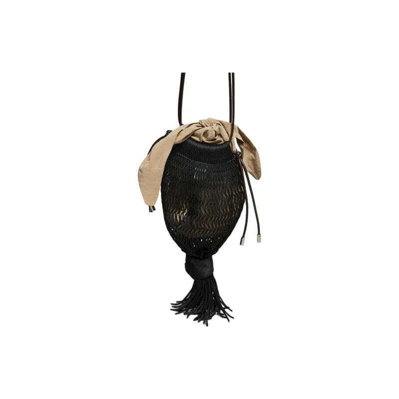 Lemaire Polyester Crossbody Bag Women's Black-1