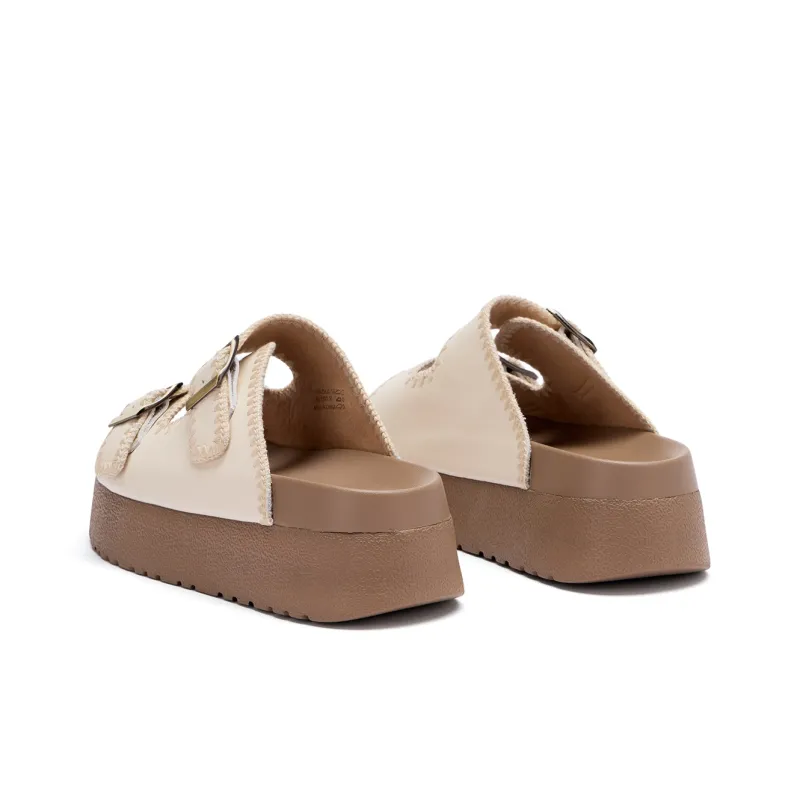 Hotwind Pinecone Grey Series Woven Slip Resistant Slide Slippers Women's-2