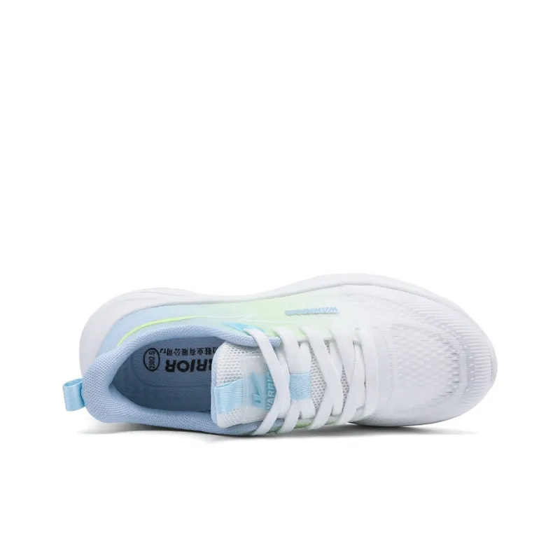 Warrior Slip Resistant, Abrasion Resistant, Lightweight, Rebound Coverage Low Top Long Distance Running Shoes Unisex-16