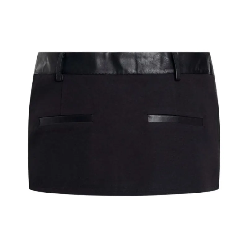 Lioness RHODE MINI INK Denim Short Skirts Women's-1