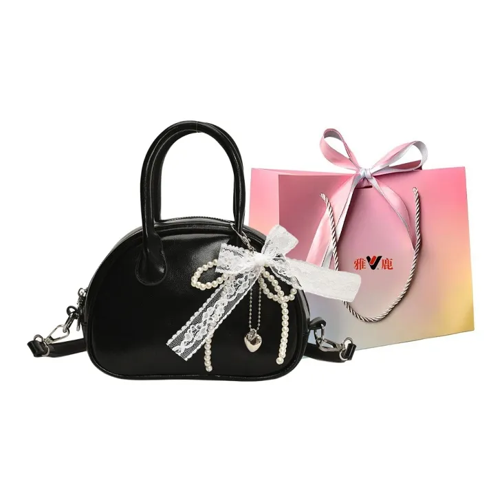 Yalu PU Shoulder Bag, Crossbody Bag, Handbag Regular Women's White/Yellow/Pink/Blue/Black-27