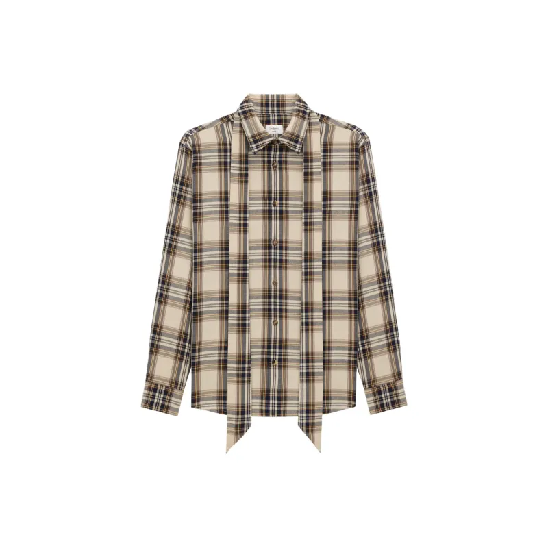 SAINT LAURENT Shirt Women's Brown-2