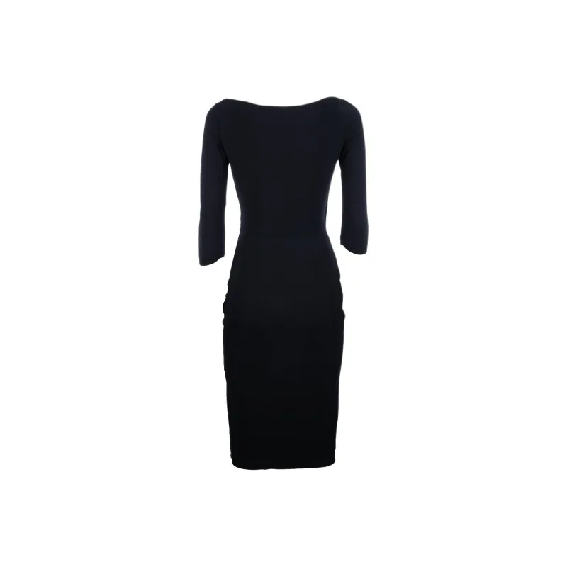 CHIARA BONI La Petite Robe Long Sleeved Dress Women's Black-1