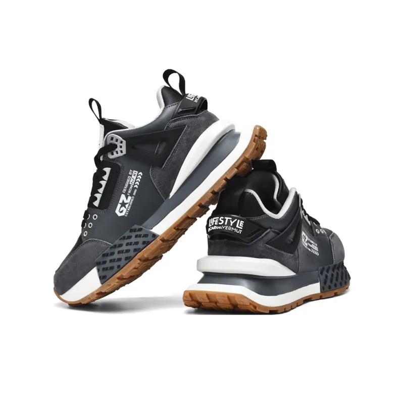 Cuzzi GZJD Cortez Shoes Anti Slip And Wear Resistant Height Increasing Low Top Chunky Sneakers Unisex-10