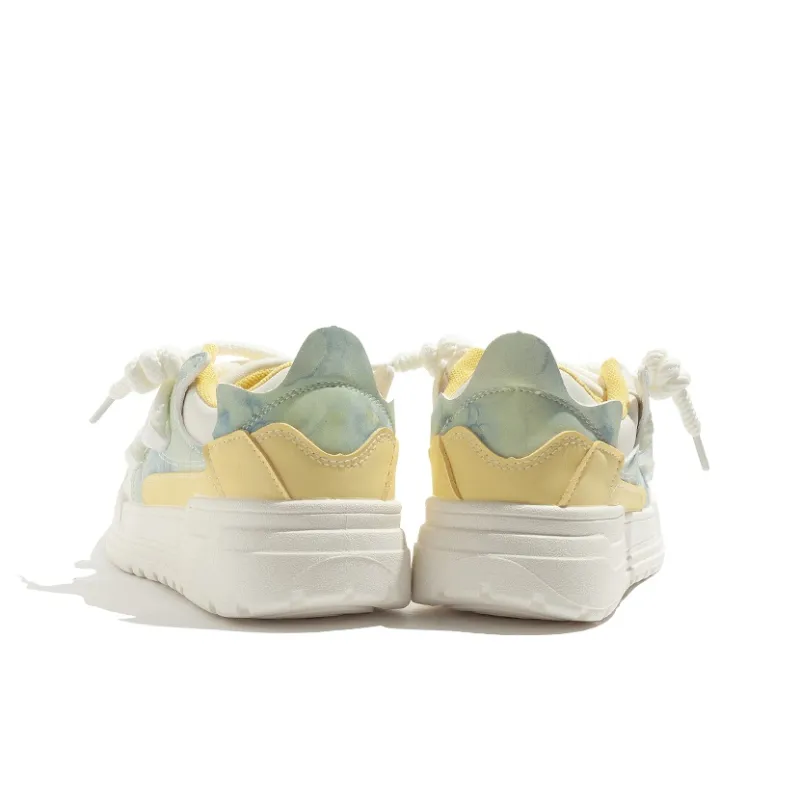 MEAKKEA Lightweight And Wear resistant Low Top Skateboard Shoes Women's-14