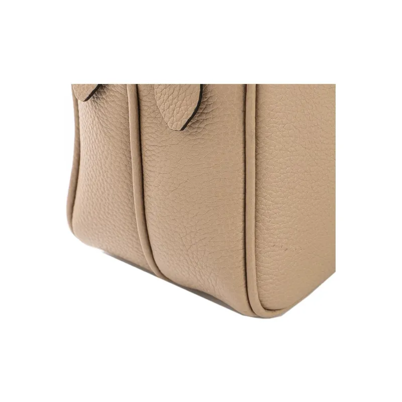 PRADA Cow Leather Crossbody Bag, Shoulder Bag Women's Nude Pink-7