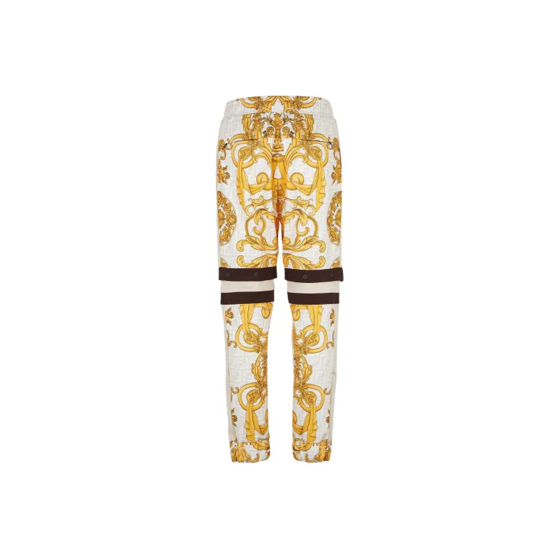 FENDI x VERSACE Collaboration SS22 Sweatpants Men's Multicolor-1