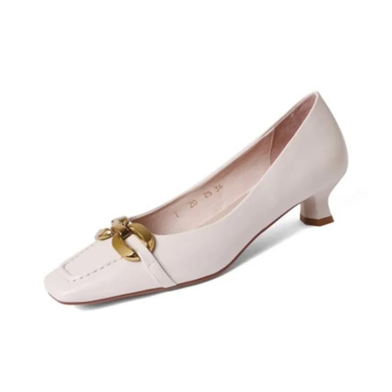 Schilling Chunky Heel High Heels 4cm Women's-8