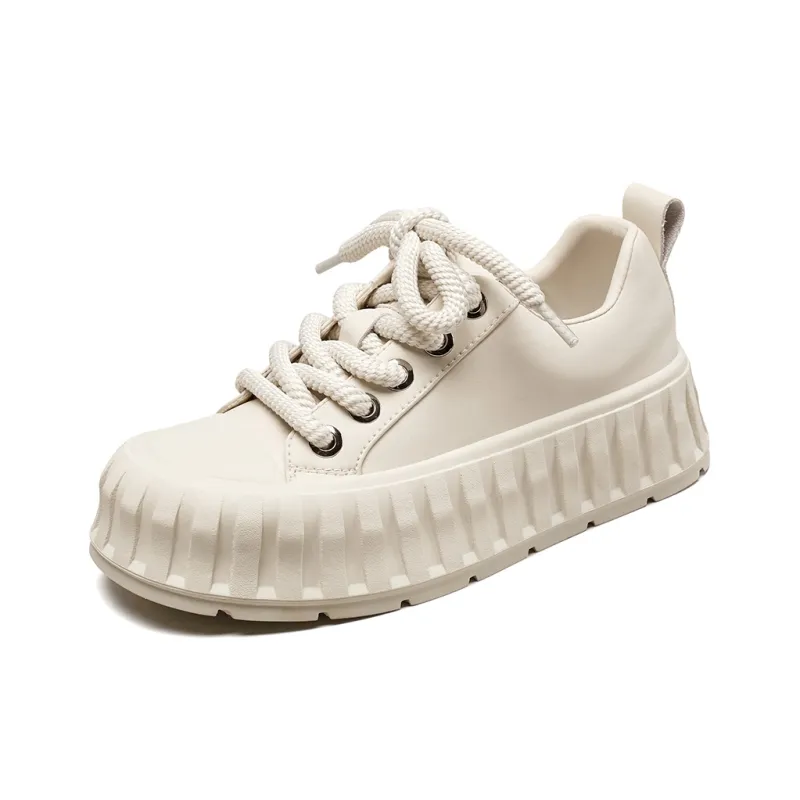 YEARCON Wear-Resistant Low-Top Skateboard Shoes Women's-5