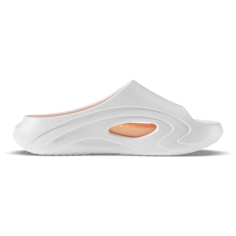 POSEE EVA Slide Slippers Unisex, White Black-22