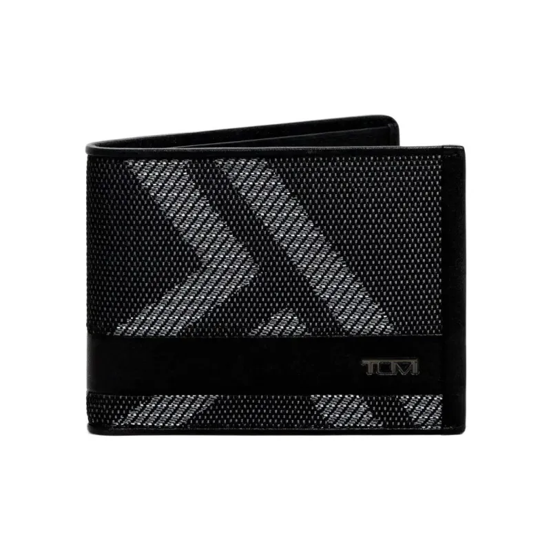 TUMI Polyester Wallet Men's Black-0