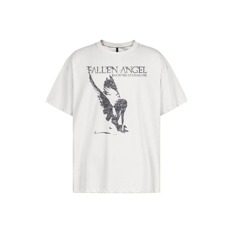UNDERWATER T Shirts Unisex Dusty White-0