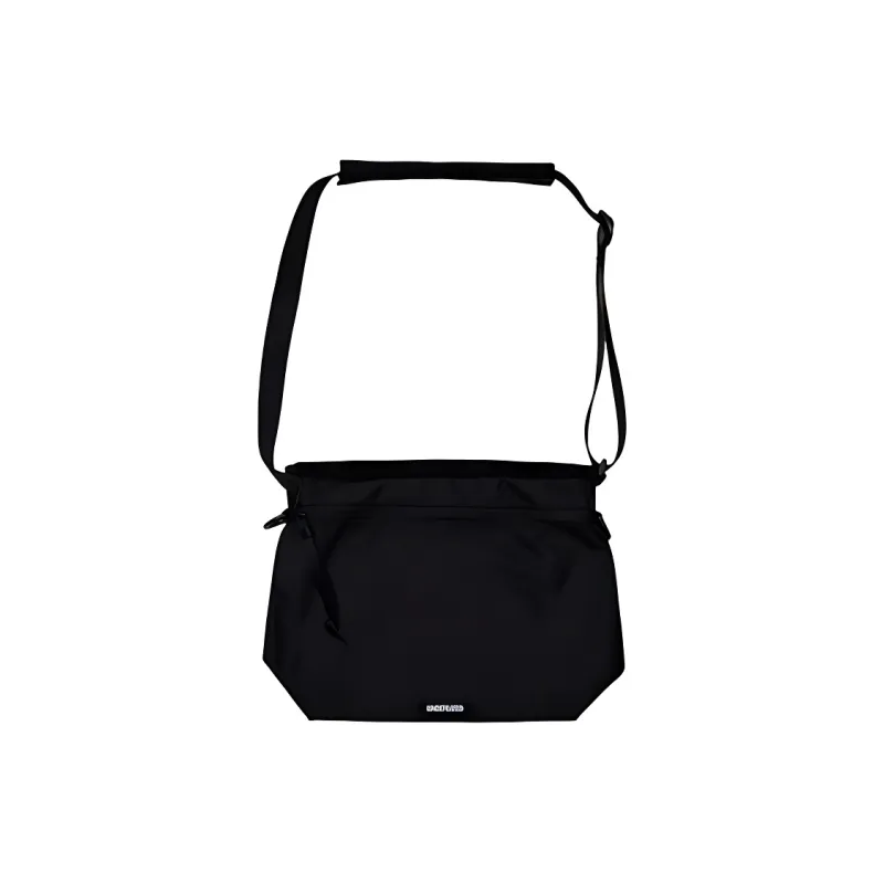 UNDEFEATED Fabric Messenger Bag, Crossbody Bag, Shoulder Bag Regular Unisex Black/Smoke Umber-1
