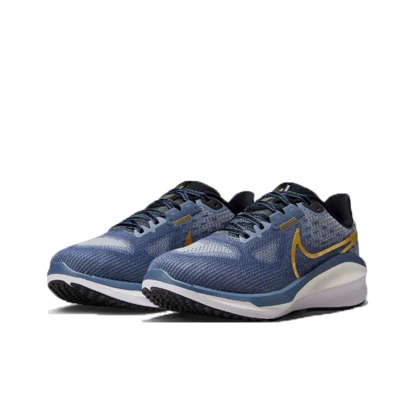 Nike Air Zoom Vomero 17 Breathable And Wear resistant Low Top Running Shoes Women's Blue-2