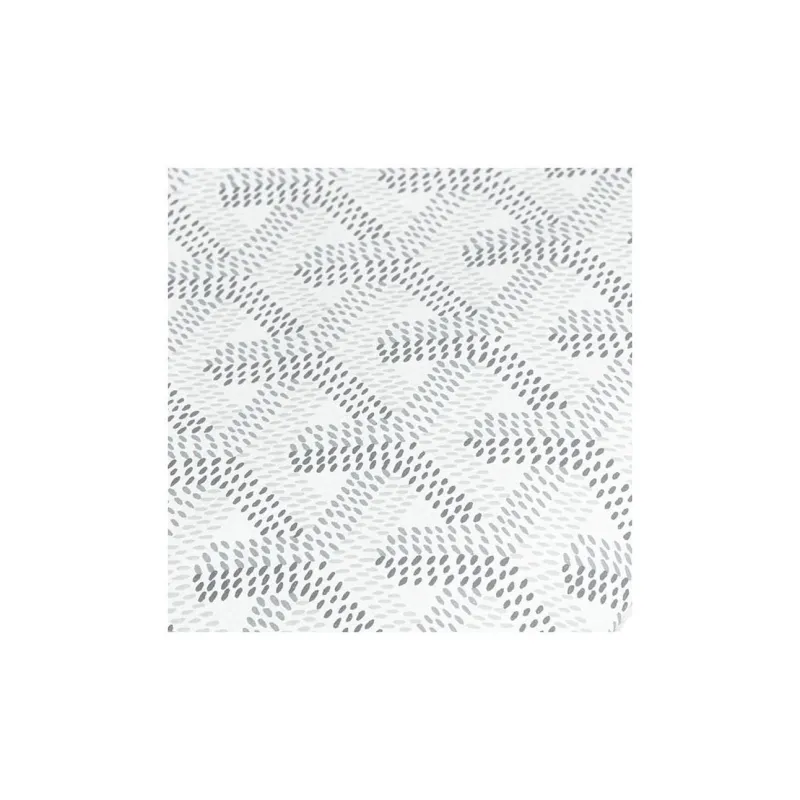 GOYARD SENAT Canvas With Leather Toiletry Bags Storage Bags Clutches Small Size Unisex White-2