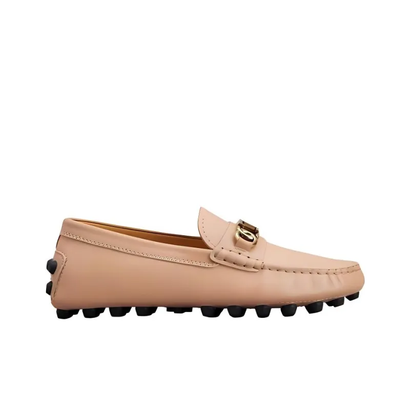TOD'S Gommino Logo-plaque Leather Loafers Women's-1