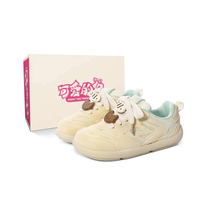 Lovely You Lightweight Wear-Resistant And Slip-Resistant Low-Top Skateboard Shoes Women's-36
