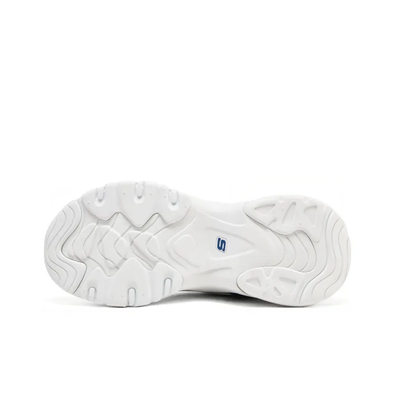 Skechers DLites 3 High Alert Shoes 'White Blue' Women's-3