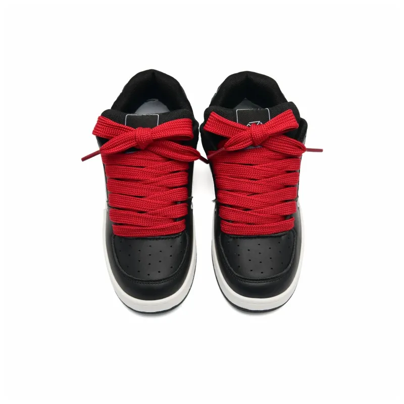 T628 Puffy Shoes Cushioned Wear-Resistant Lightweight Breathable Slip-Resistant Low-Top Skateboard Shoes Unisex-62
