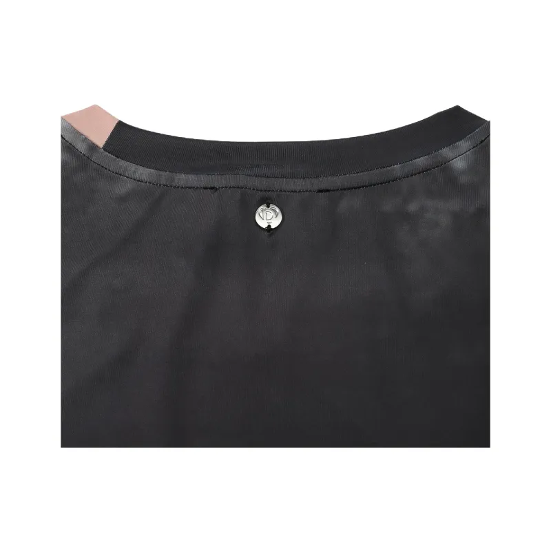 Desigual T Shirts Women's Black With Print-4