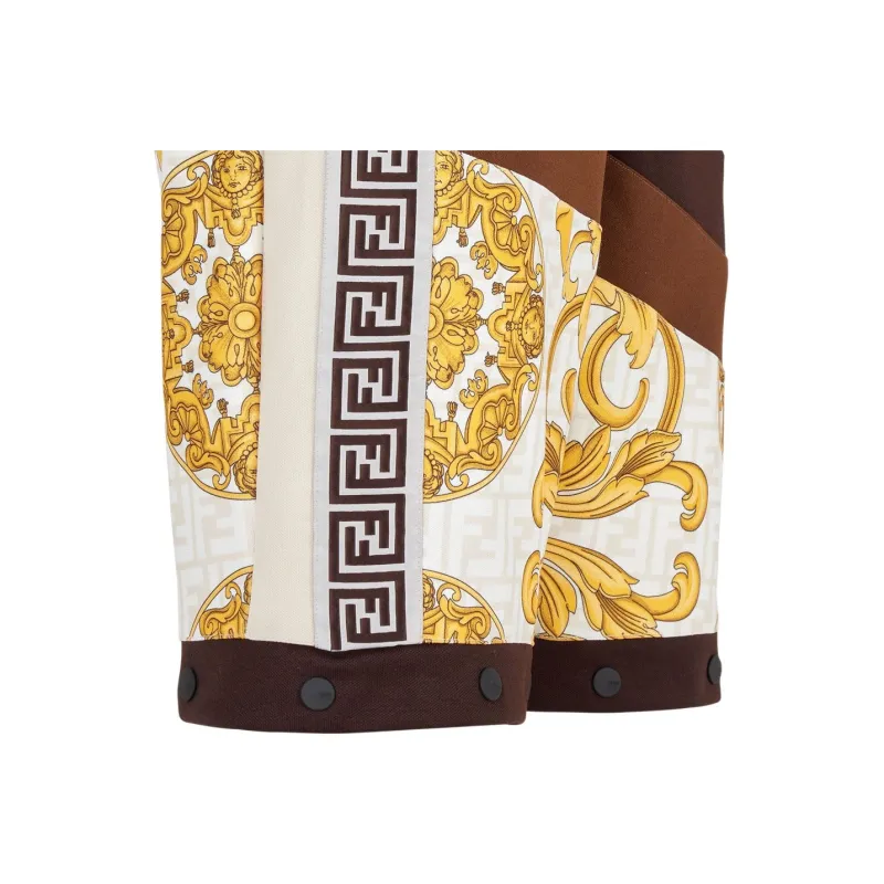 FENDI x VERSACE Collaboration SS22 Sweatpants Men's Multicolor-4