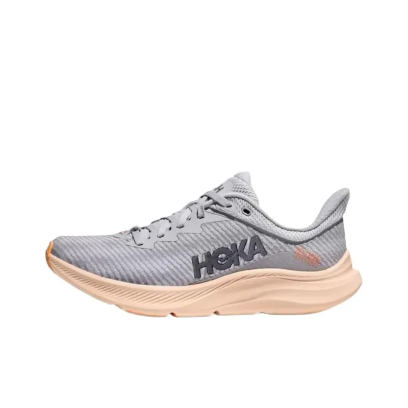 HOKA ONE ONE Solimar Abrasion Resistant Low Top Casual Shoes Women's Gray-0