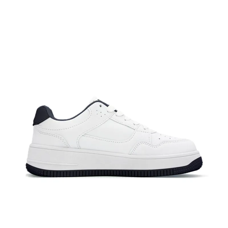 ALI THE FOX Low Top Skateboard Shoes Unisex White-43