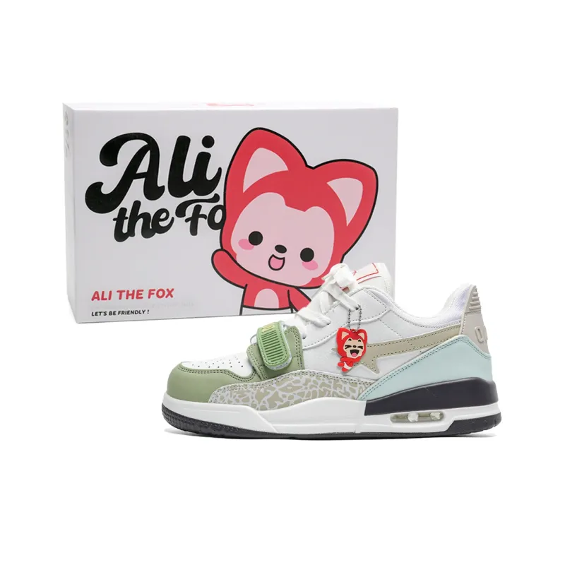 ALI THE FOX Balanced, Lightweight, And Breathable Low Top Skateboard Shoes Unisex-66