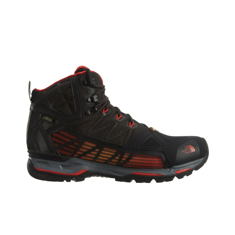 THE NORTH FACE ULTRA Abrasion Resistant Mid Top Hiking Shoes Men's Black-1